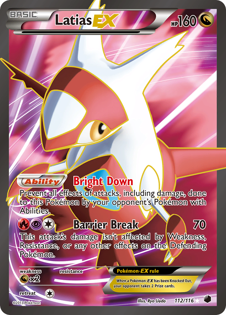 Latias-EX — Plasma Freeze #112 / 116