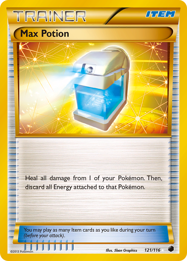 Max Potion — Plasma Freeze #121 / 116