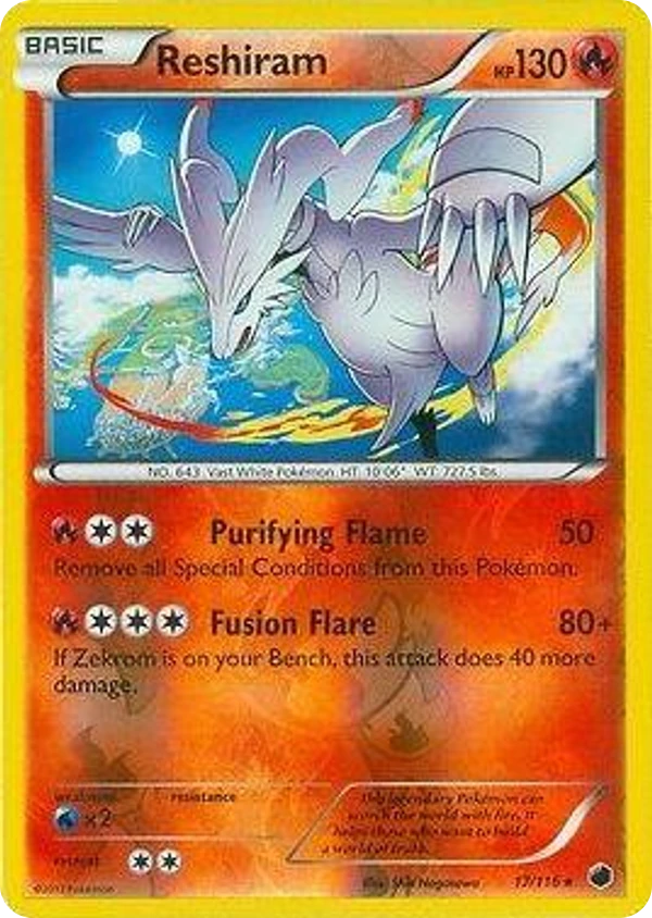 Reshiram — Plasma Freeze #017 / 116
