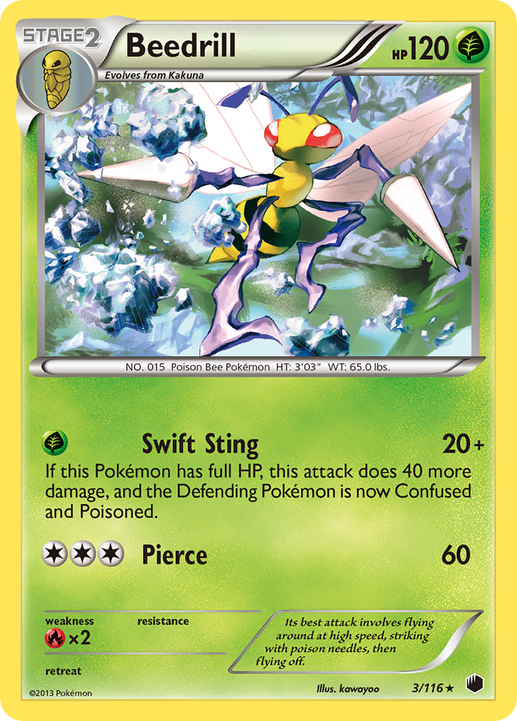 Beedrill — Plasma Freeze #003 / 116