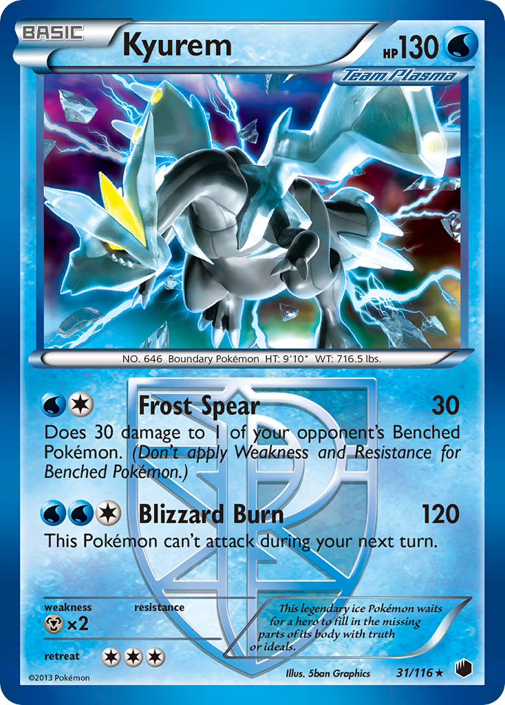 Kyurem — Plasma Freeze #031 / 116