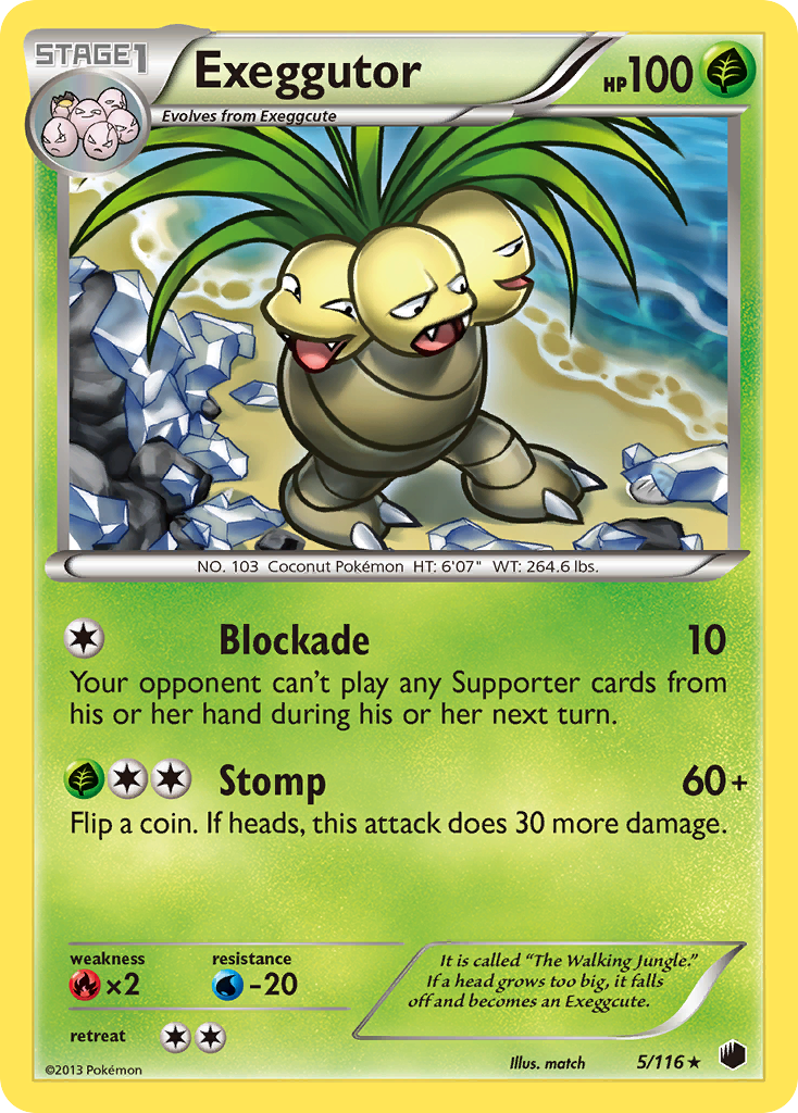 Exeggutor — Plasma Freeze #005 / 116