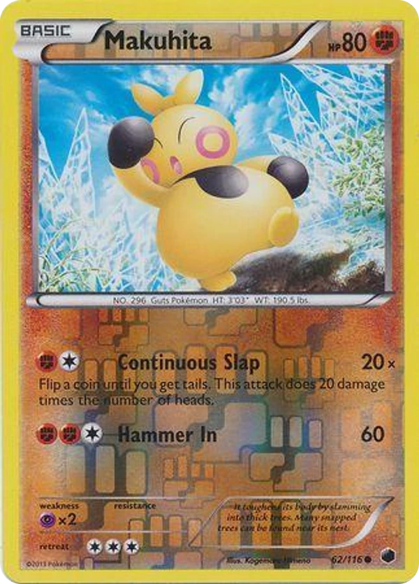 Makuhita — Plasma Freeze #062 / 116