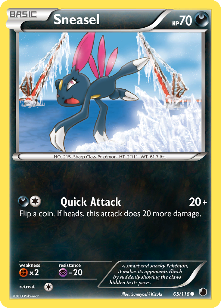 Sneasel — Plasma Freeze #065 / 116