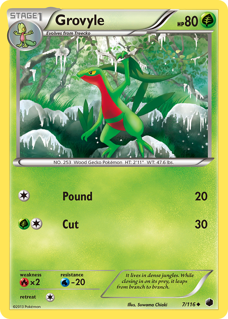 Grovyle — Plasma Freeze #007 / 116