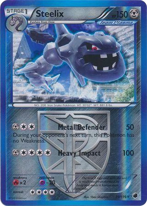 Steelix — Plasma Freeze #079 / 116