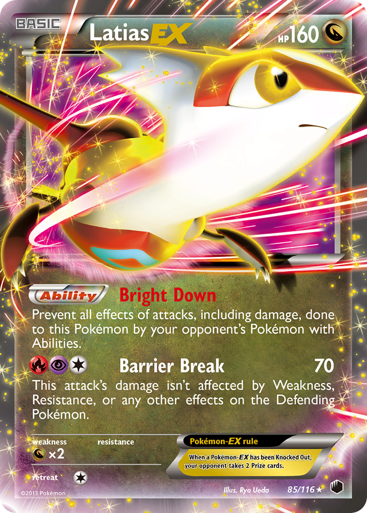 Latias-EX — Plasma Freeze #085 / 116