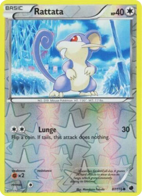 Rattata — Plasma Freeze #087 / 116