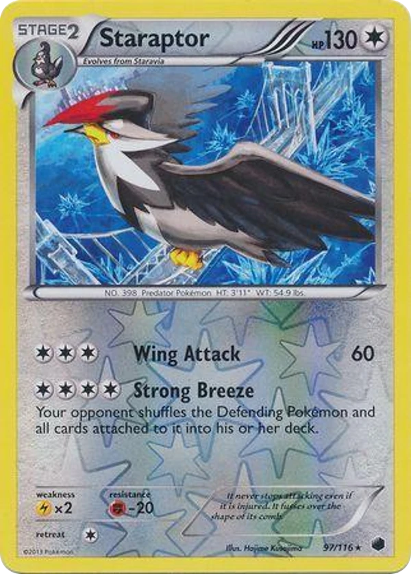 Staraptor — Plasma Freeze #097 / 116