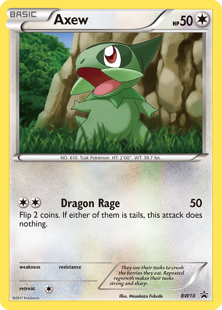 Axew — BW Black Star Promos #010 / 101