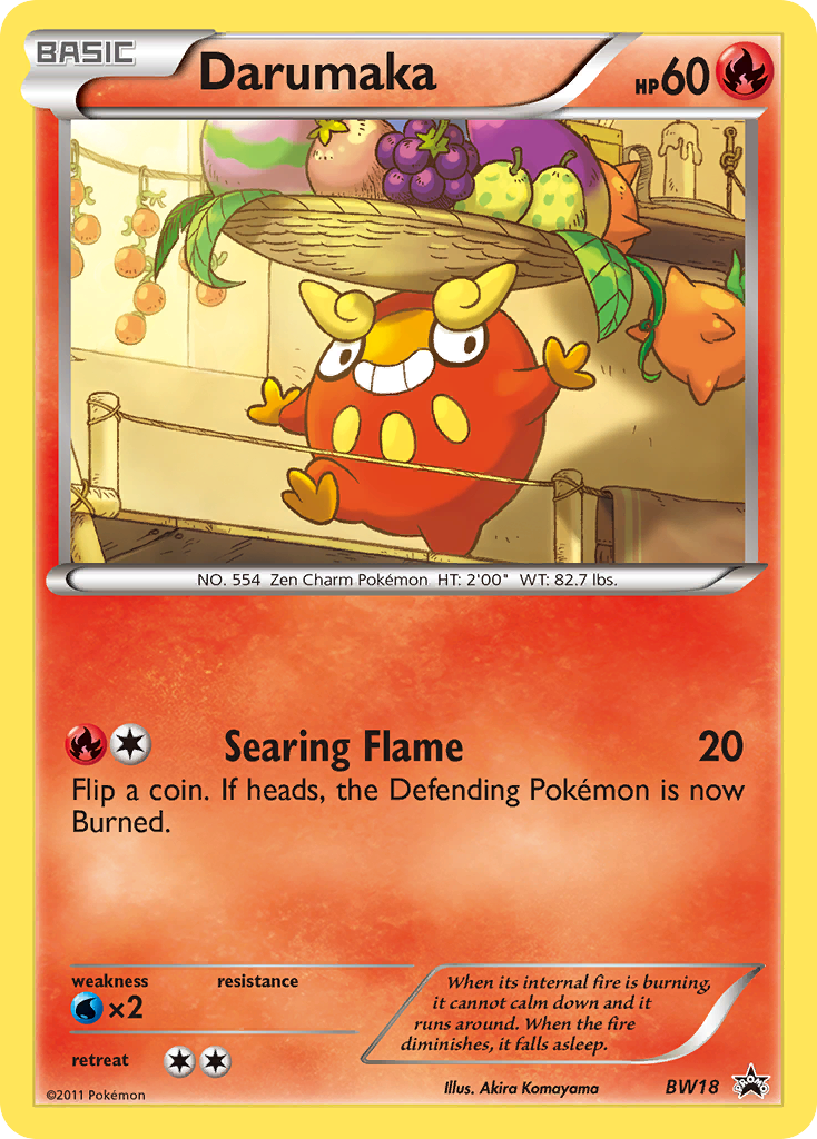 Darumaka — BW Black Star Promos #018 / 101