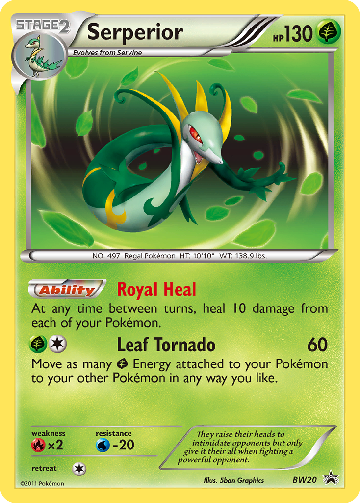 Serperior — BW Black Star Promos #020 / 101