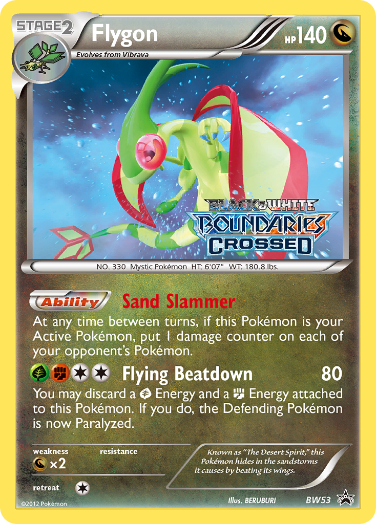 Flygon — BW Black Star Promos #053 / 101