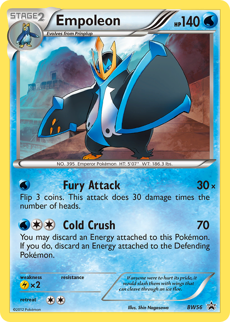 Empoleon — BW Black Star Promos #056 / 101