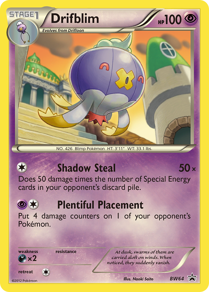 Drifblim — BW Black Star Promos #064 / 101