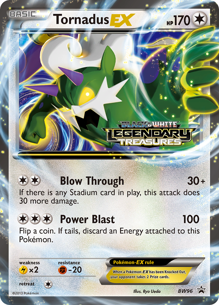 Tornadus-EX — BW Black Star Promos #096 / 101