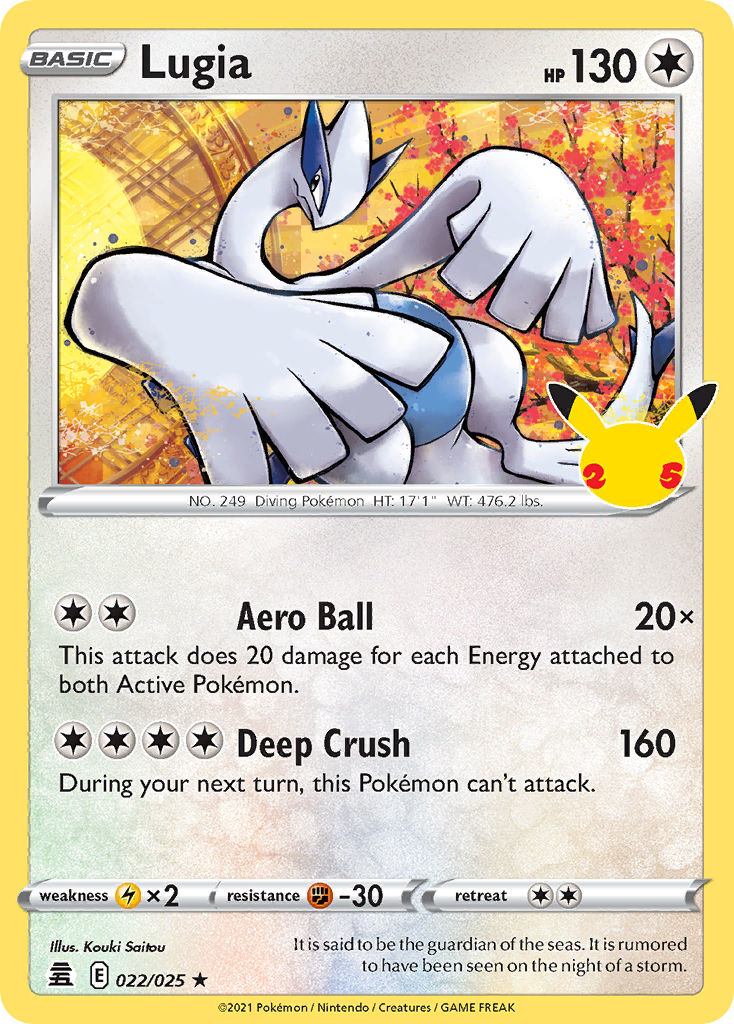 Lugia — Celebrations #022 / 25