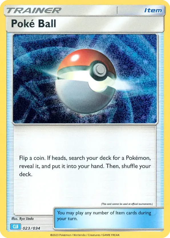 Poké Ball — Pokémon TCG Classic - Blastoise #023 / 34