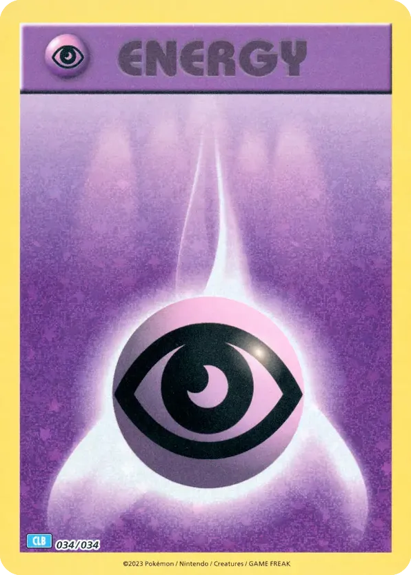 Basic Psychic Energy — Pokémon TCG Classic - Blastoise #034 / 34