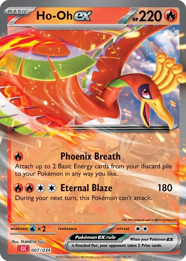Ho-Oh ex — Pokémon TCG Classic - Charizard #007 / 34
