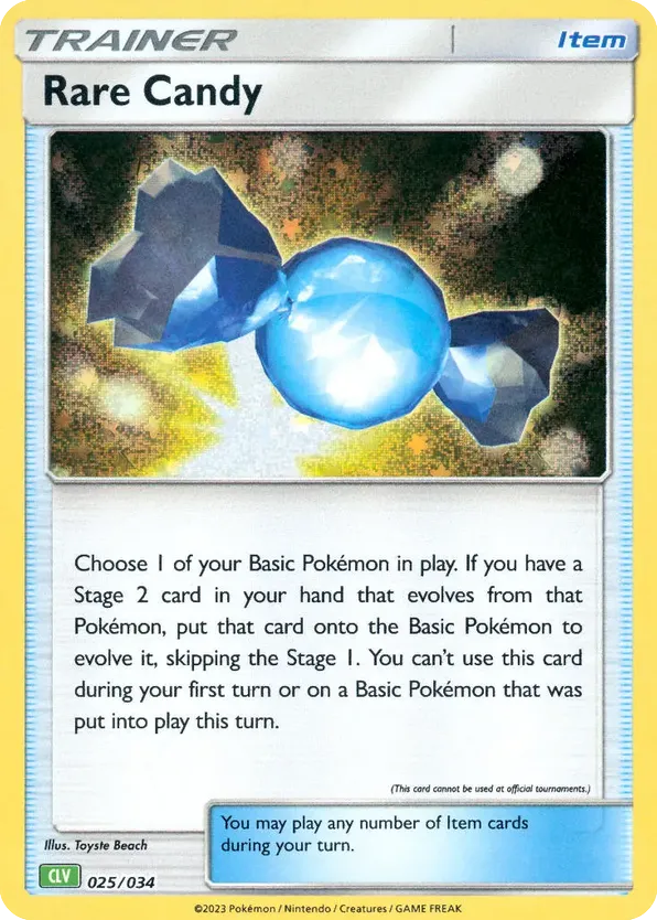 Rare Candy — Pokémon TCG Classic - Venusaur #025 / 34