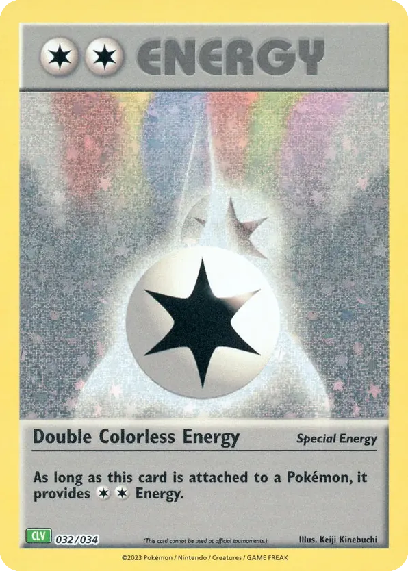 Double Colorless Energy — Pokémon TCG Classic - Venusaur #032 / 34