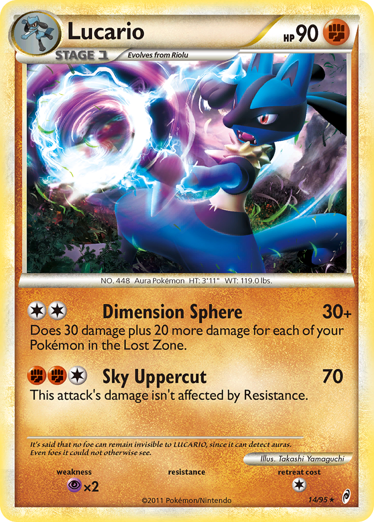 Lucario — Call of Legends #014 / 95