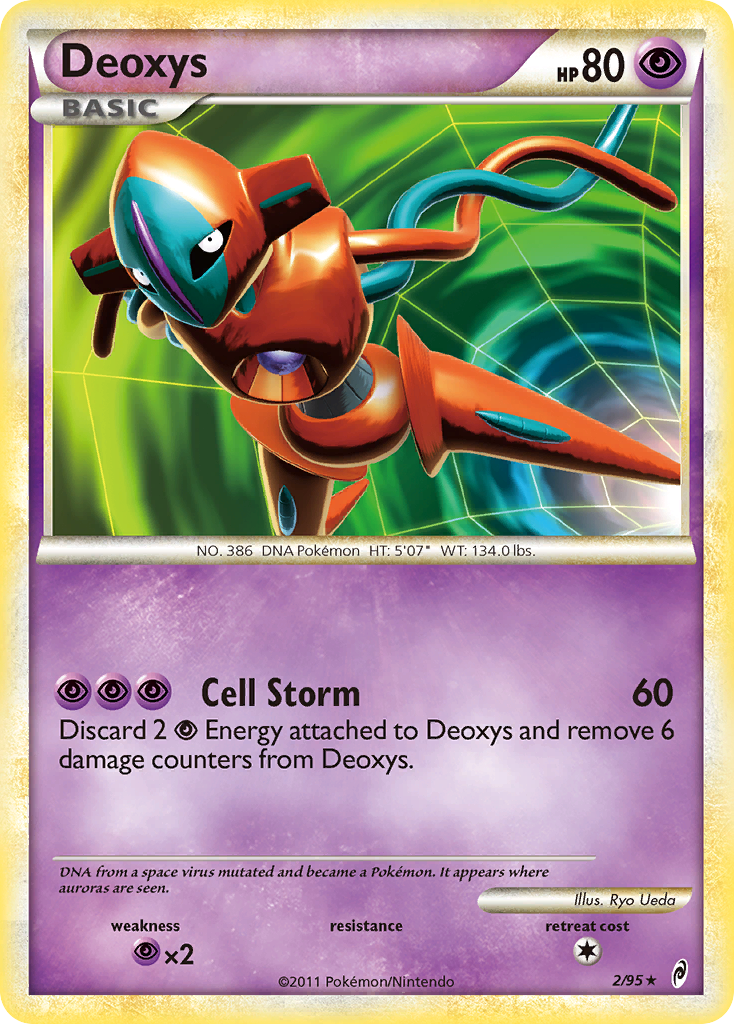 Deoxys — Call of Legends #002 / 95