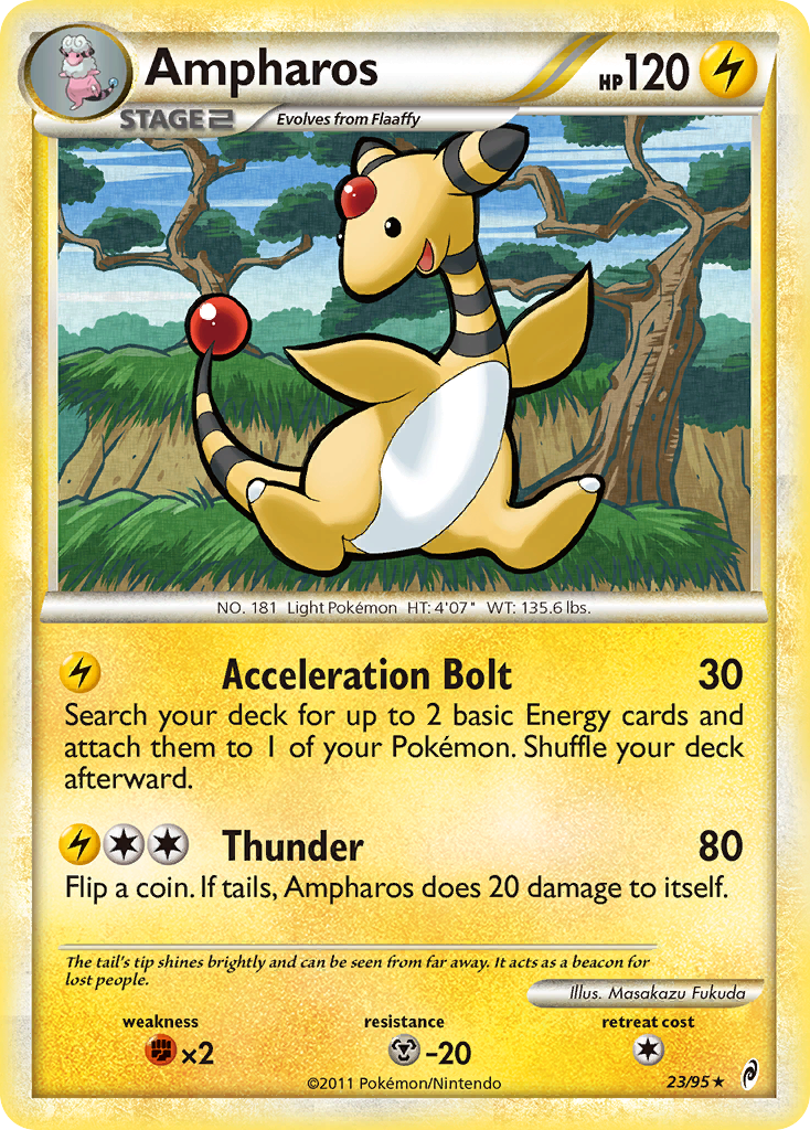 Ampharos — Call of Legends #023 / 95