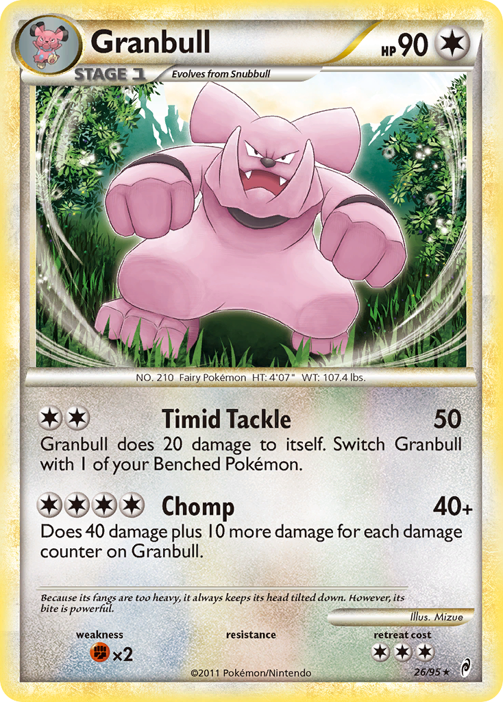 Granbull — Call of Legends #026 / 95
