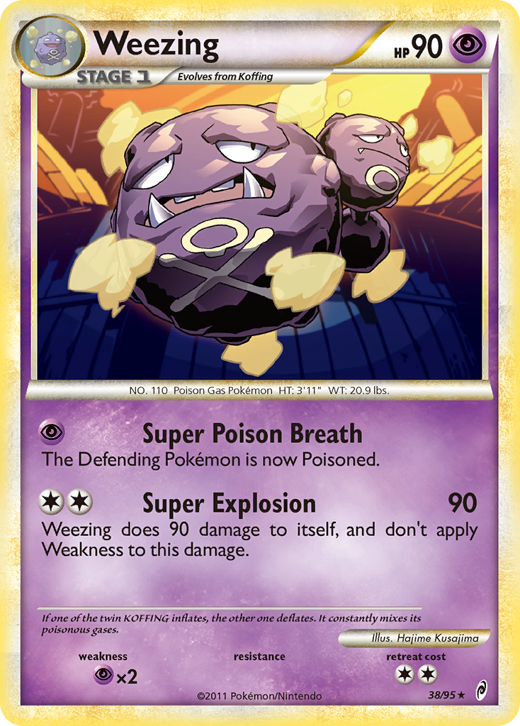 Weezing — Call of Legends #038 / 95