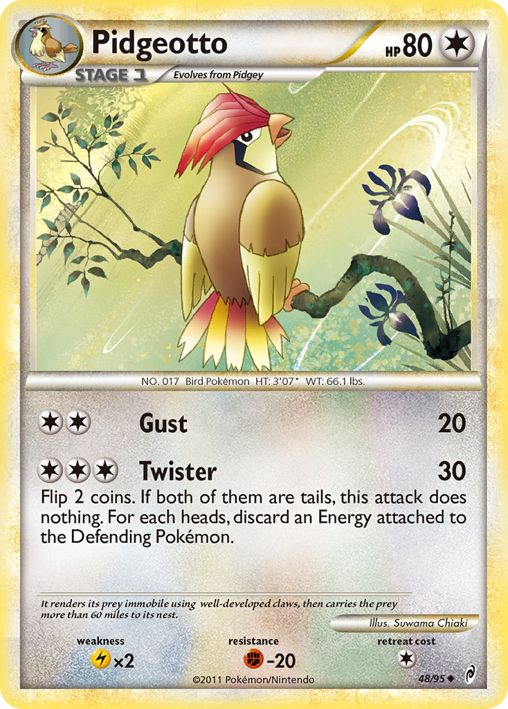 Pidgeotto — Call of Legends #048 / 95