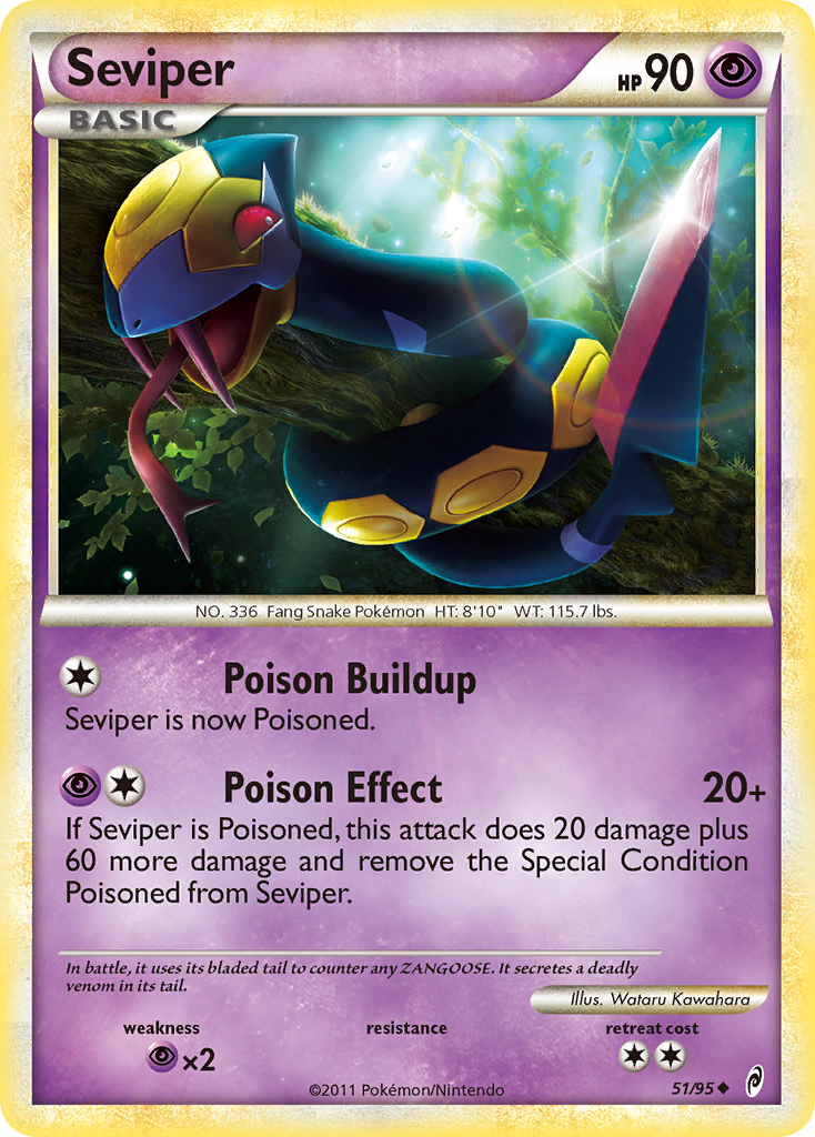 Seviper — Call of Legends #051 / 95