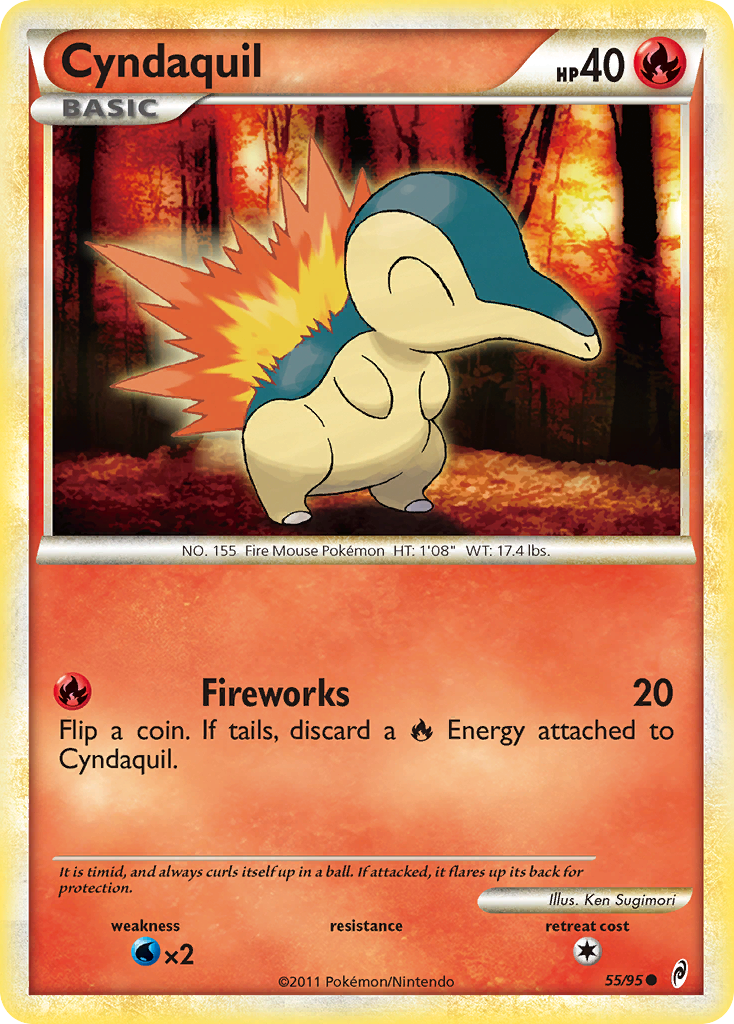 Cyndaquil — Call of Legends #055 / 95