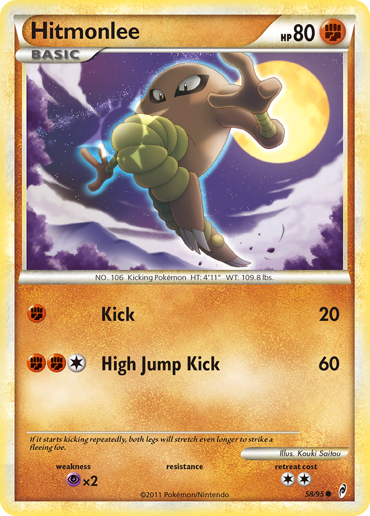 Hitmonlee — Call of Legends #058 / 95