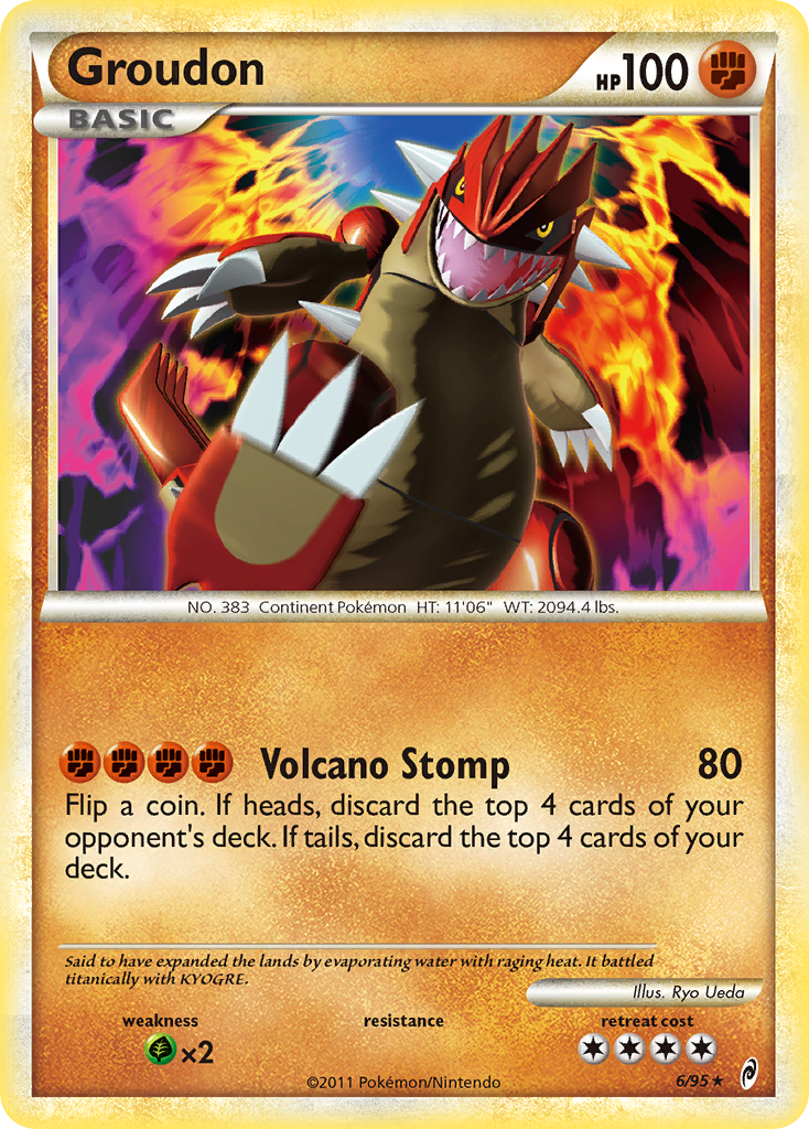 Groudon — Call of Legends #006 / 95