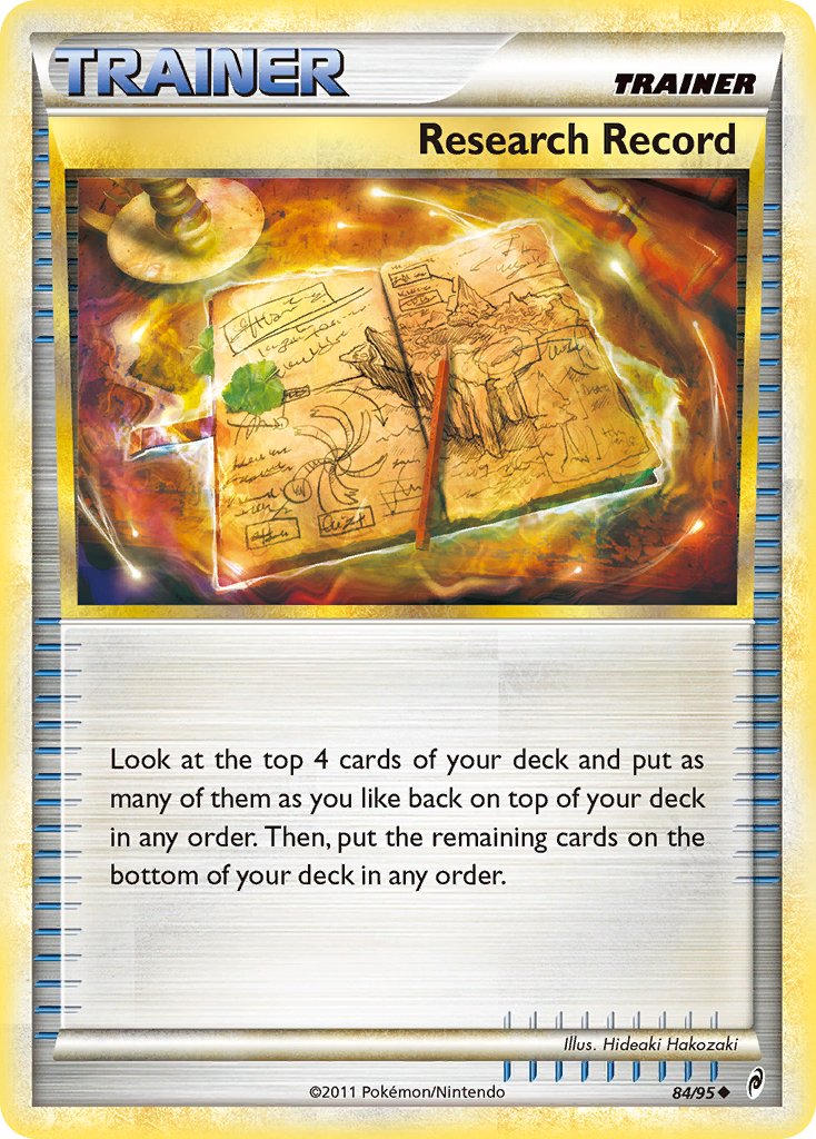 Research Record — Call of Legends #084 / 95