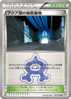 Team Aqua's Secret Base