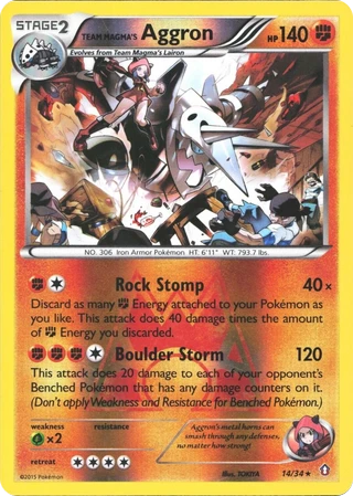 Team Magma's Aggron