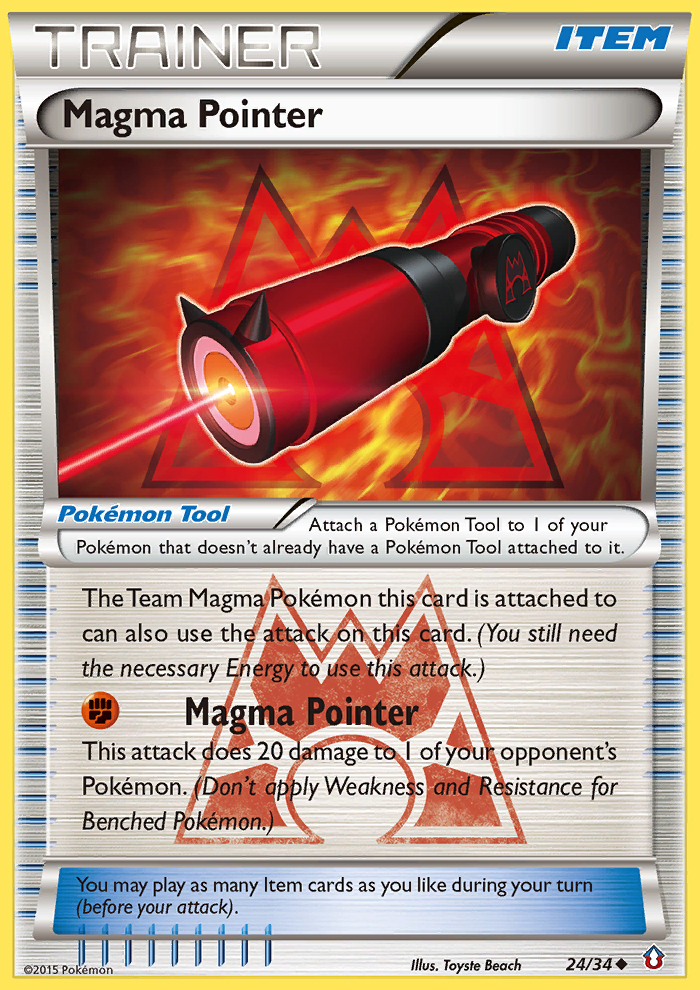 Magma Pointer — Double Crisis #024 / 34