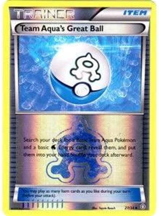 Team Aqua's Great Ball