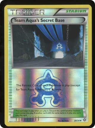 Team Aqua's Secret Base
