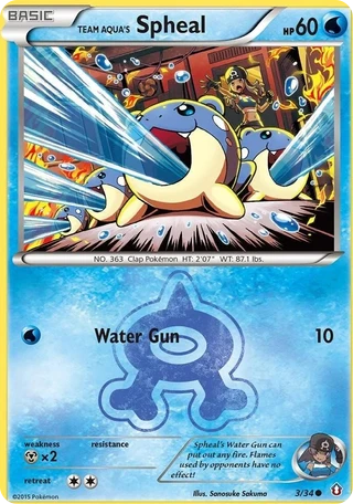 Team Aqua's Spheal