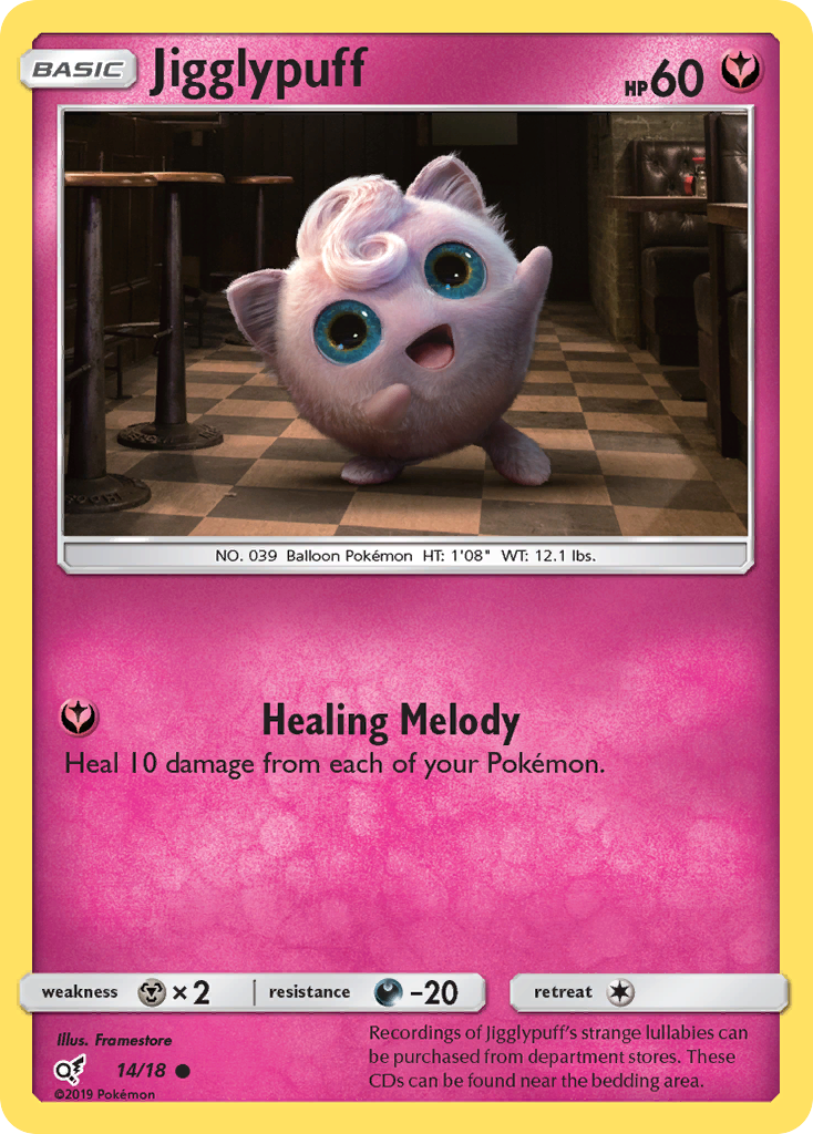 Jigglypuff — Detective Pikachu #014 / 18