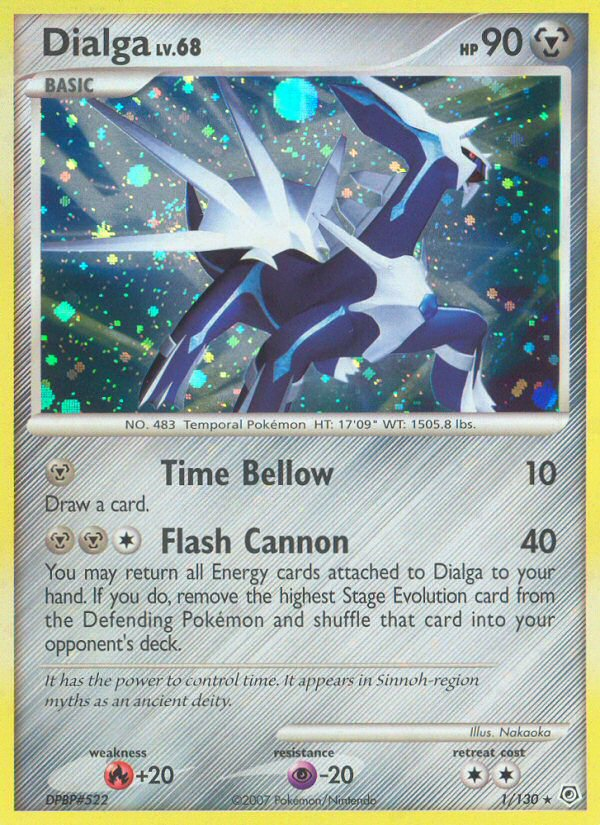Dialga — Diamond & Pearl #001 / 130