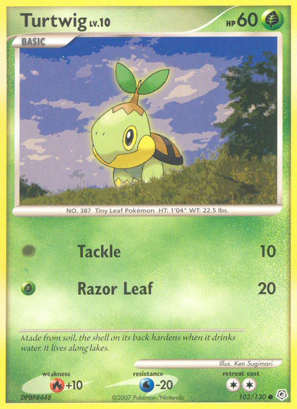 Turtwig — Diamond & Pearl #103 / 130