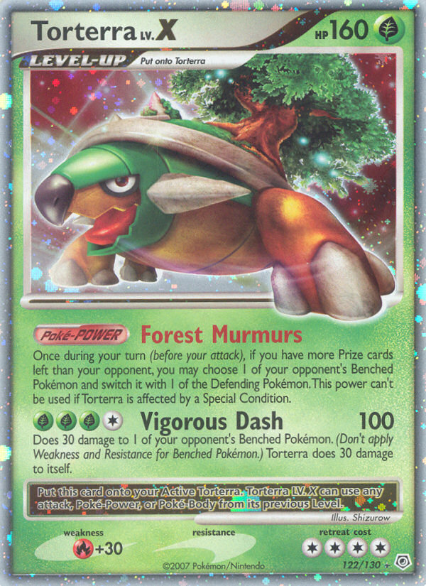 Torterra LV.X — Diamond & Pearl #122 / 130