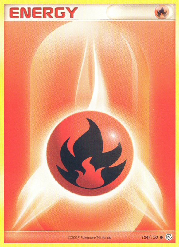 Fire Energy — Diamond & Pearl #124 / 130