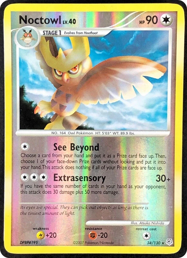 Noctowl — Diamond & Pearl #034 / 130