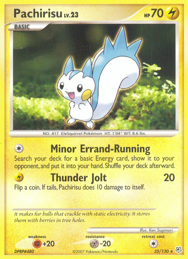 Pachirisu — Diamond & Pearl #035 / 130